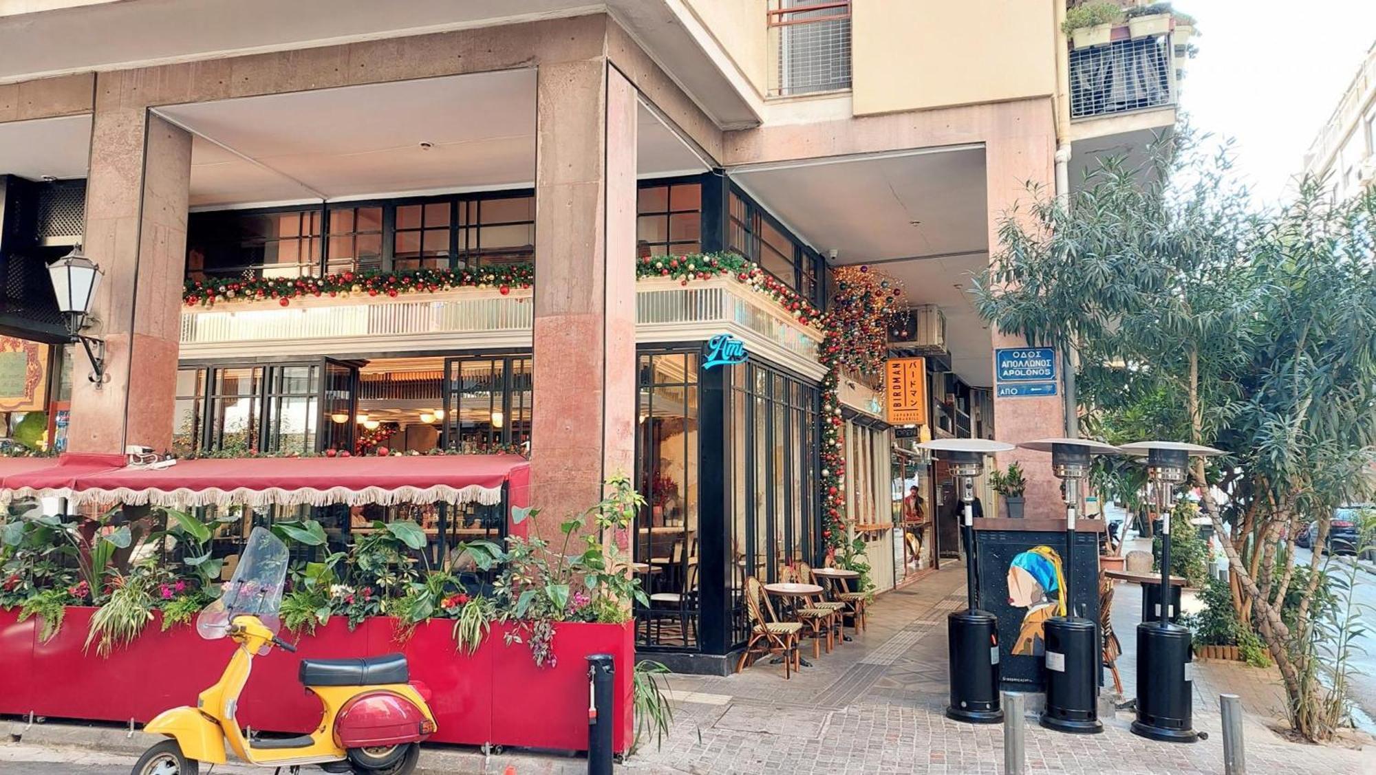 Elegant Apartment In Syntagma Square Atenas Exterior foto