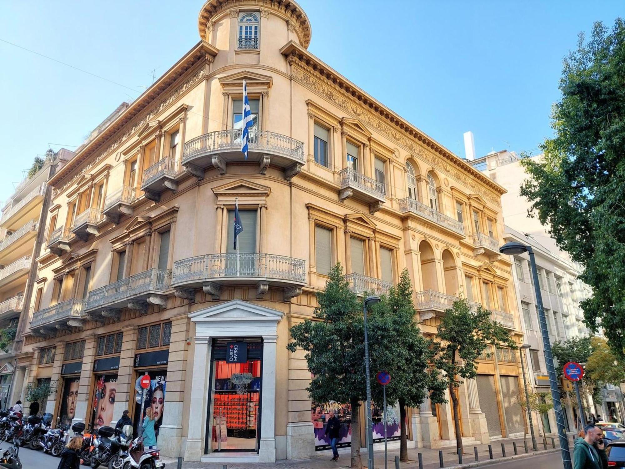 Elegant Apartment In Syntagma Square Atenas Exterior foto